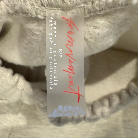 Free People x FP Movement For The Win Wide Leg Sweatpants size Small gray - Picture 10 of 10